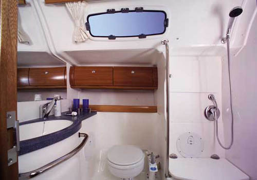 bavaria 46 sterna bagno